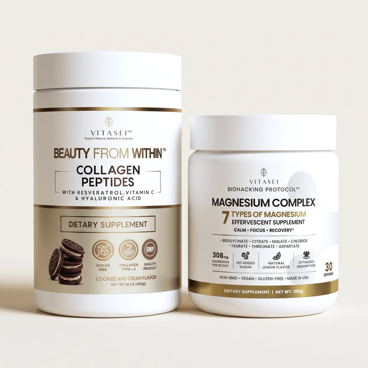 Collagen Peptides Cookies & Cream + Magnesium Total Care