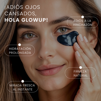 Nuevos parches reafirmantes para ojos con caviar y cristales de colágeno