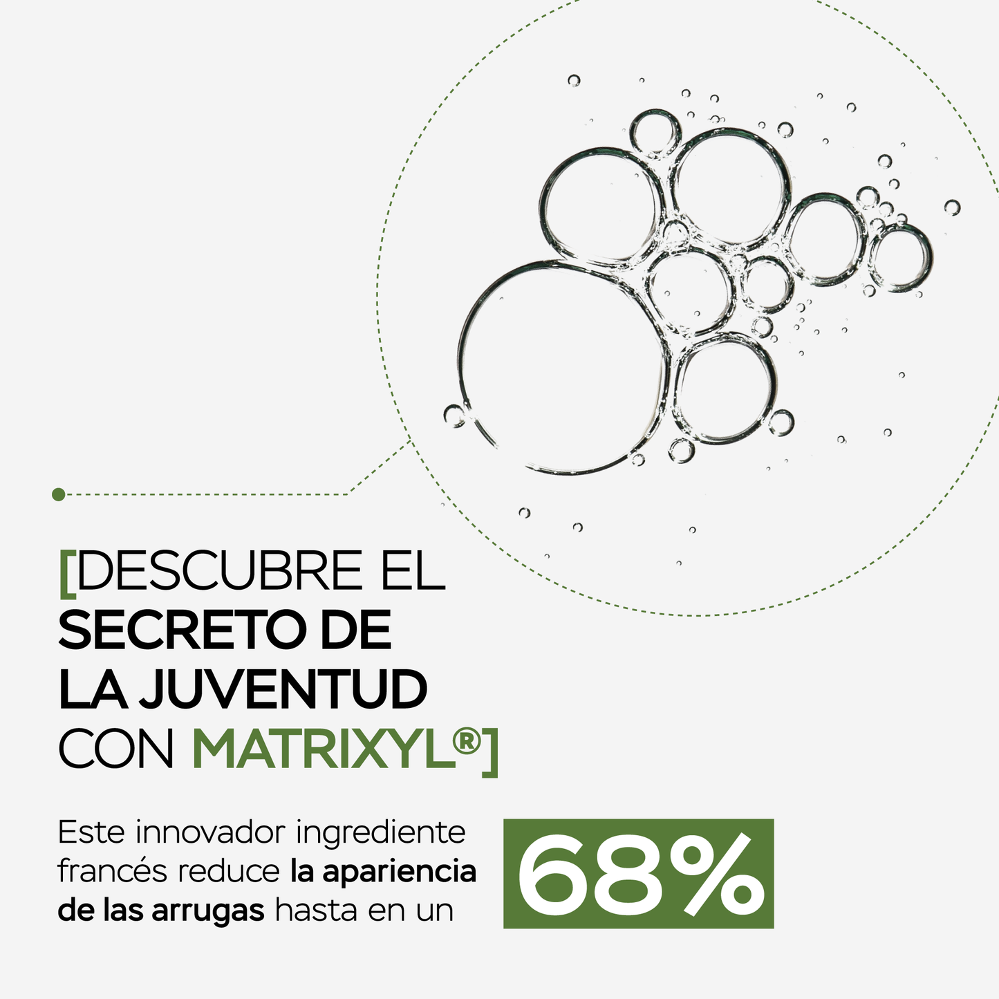Suero facial noche antiedad con retinol y células madre de manzana