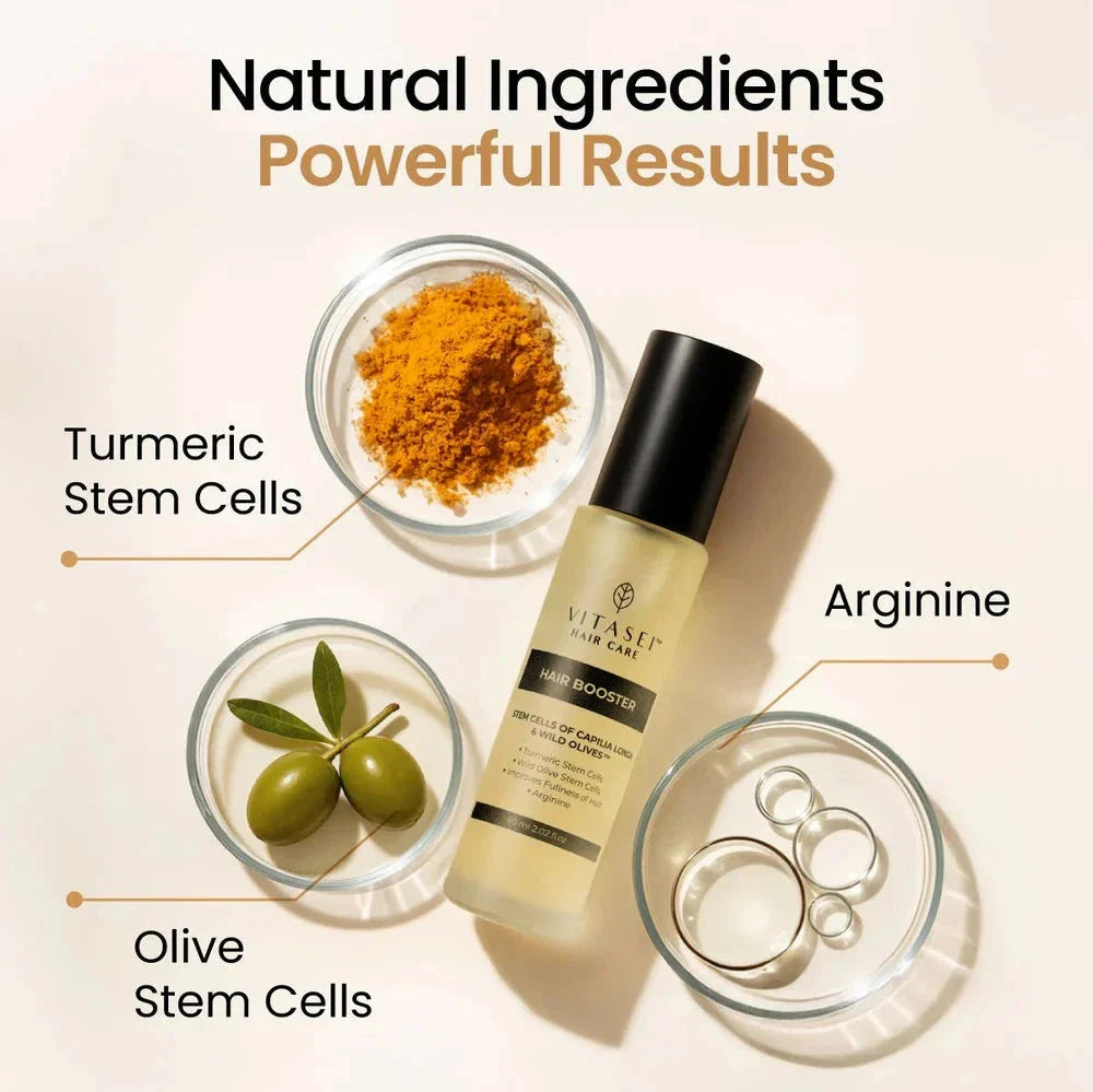 Coconut Collagen Peptides with Resveratrol and Hyaluronic Acid + Hair Booster with Stem Cells