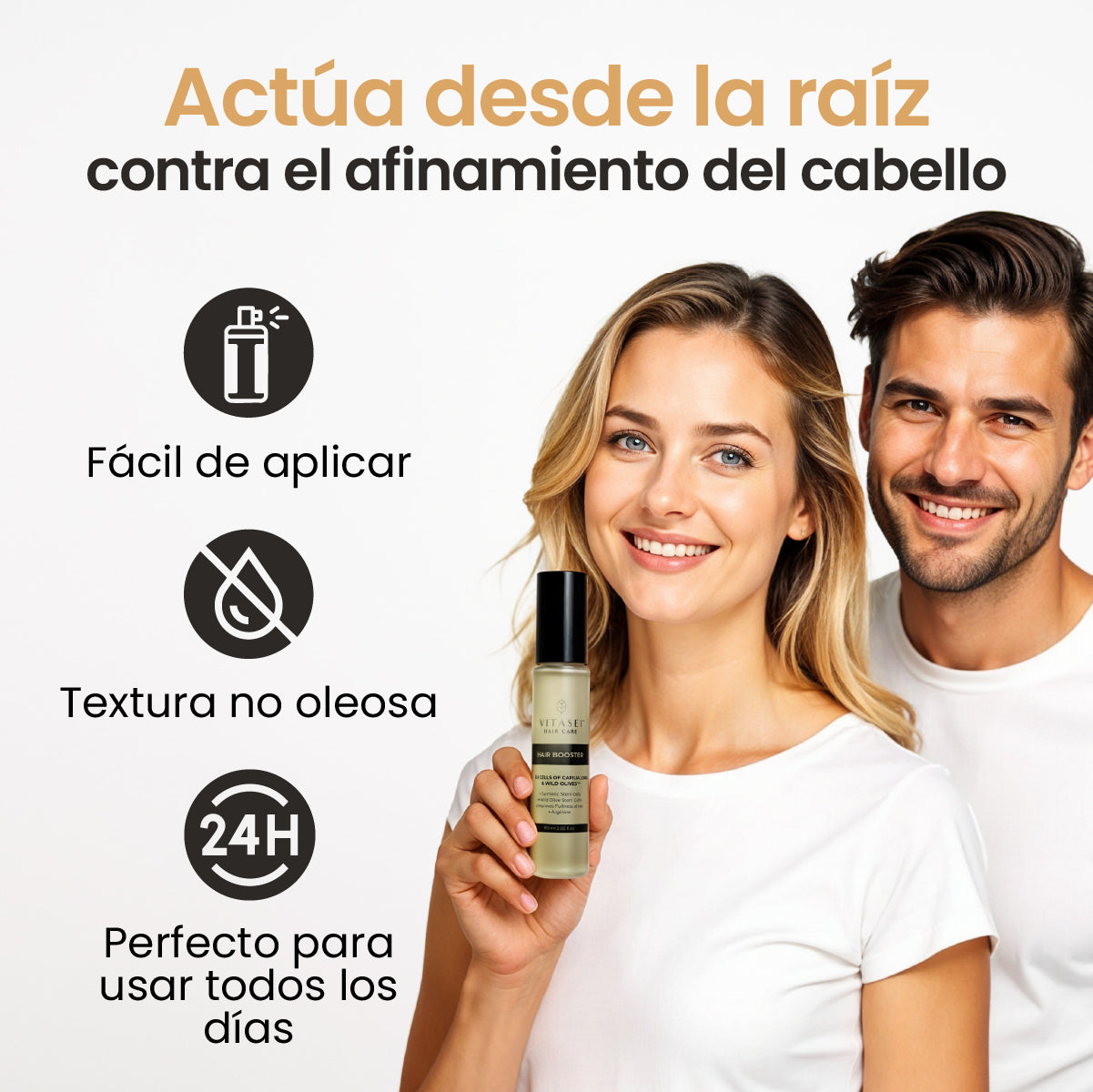 Activador capilar con células madre de capilia longa, factores de crecimiento - Pague 2, lleve 3