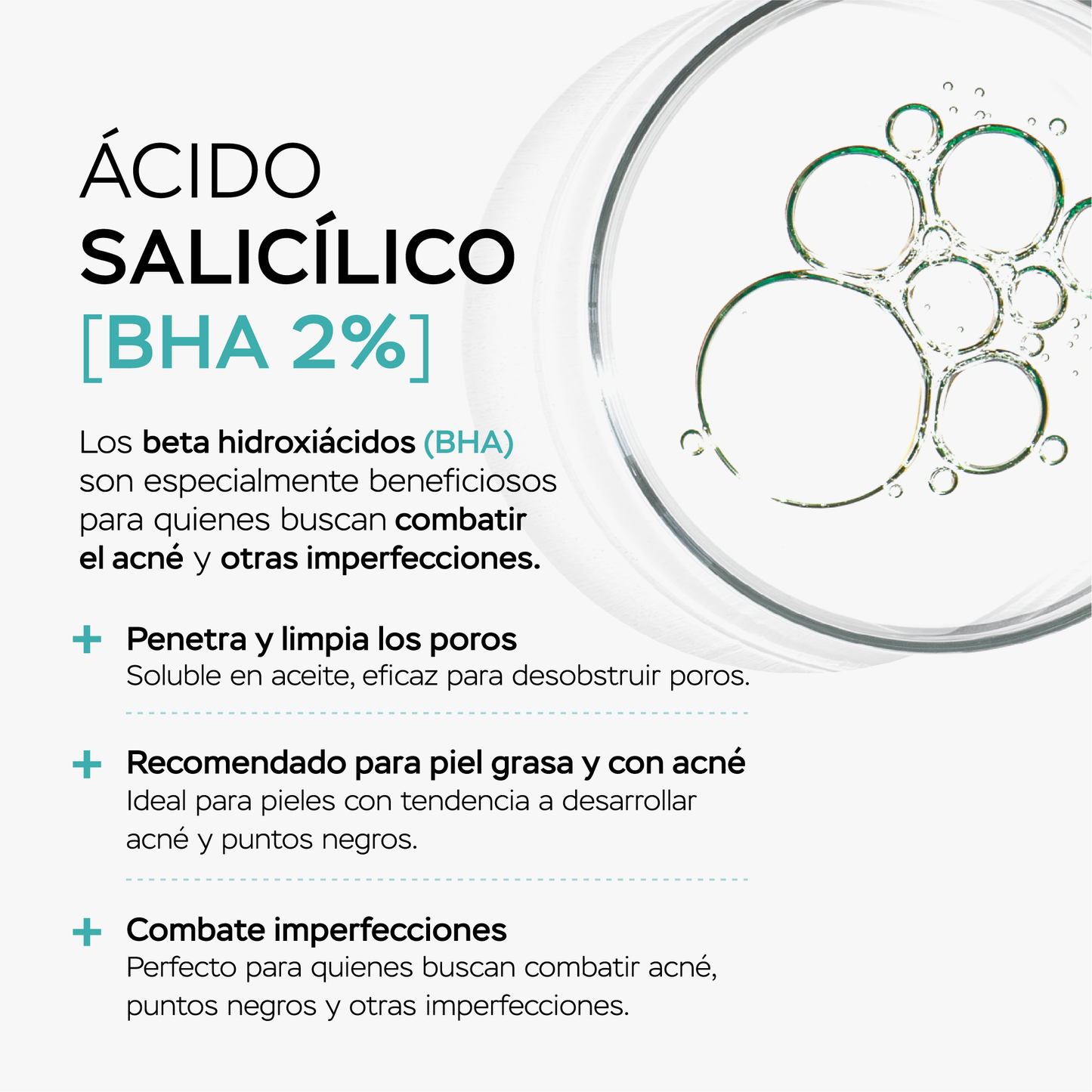 GLOW SKIN - tónico facial despigmentante iluminador con ácidos AHA y BHA