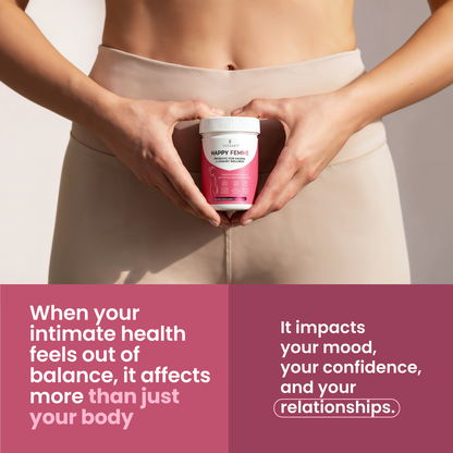 Happy Femme – Intimate Health Probiotic for Vaginal Microbiome Balance