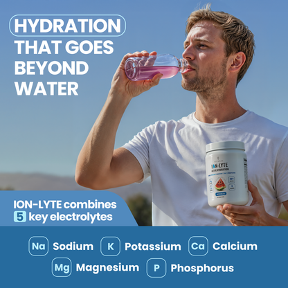 ION-LYTE Active hydration | 5 Essential electrolytes for fast hydration & energy