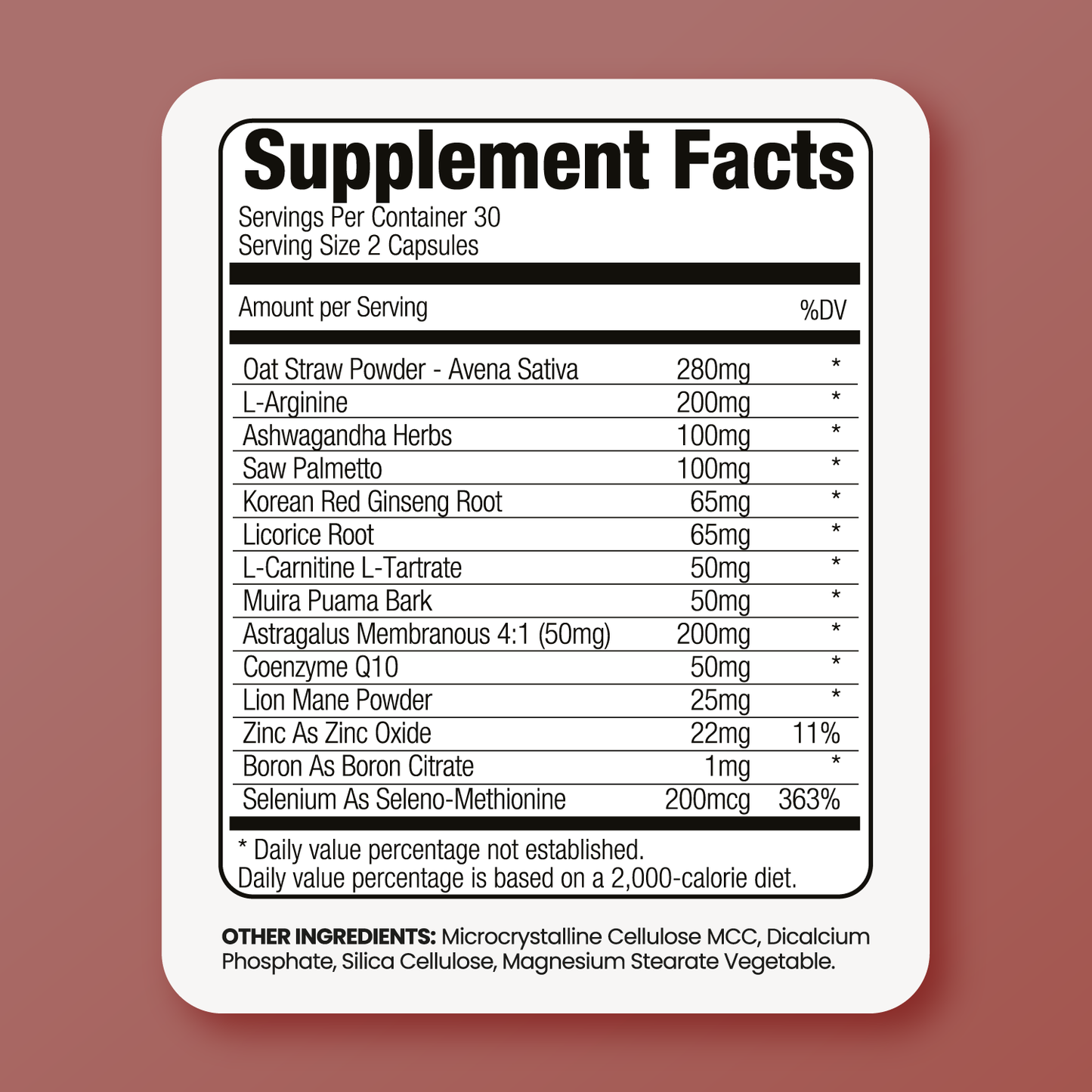 Happy Hope – Men’s Fertility Complex with Zinc, L-Carnitine & CoQ10