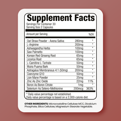 Happy Hope – Men’s Fertility Complex with Zinc, L-Carnitine & CoQ10