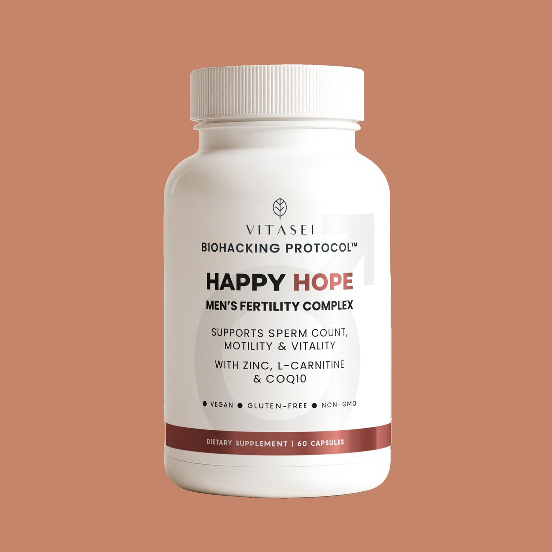 Happy Hope – Men’s Fertility Complex with Zinc, L-Carnitine & CoQ10
