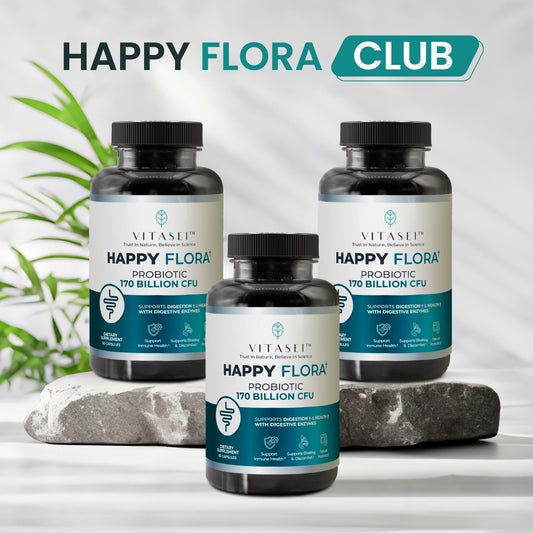 HAPPY FLORA CLUB - Quarterly subscription includes one free Happy Flora, free shipping, and exclusive live experiences with Ana Lucía Domínguez