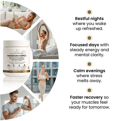 Magnesium Total Care Pay 2 Get 3 | 7 Types of Magnesium for Calm, Focus and Recovery