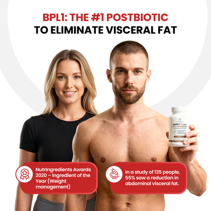 Happy Flora BPL-1 Postbiotics - Gut & Metabolic Balance Support