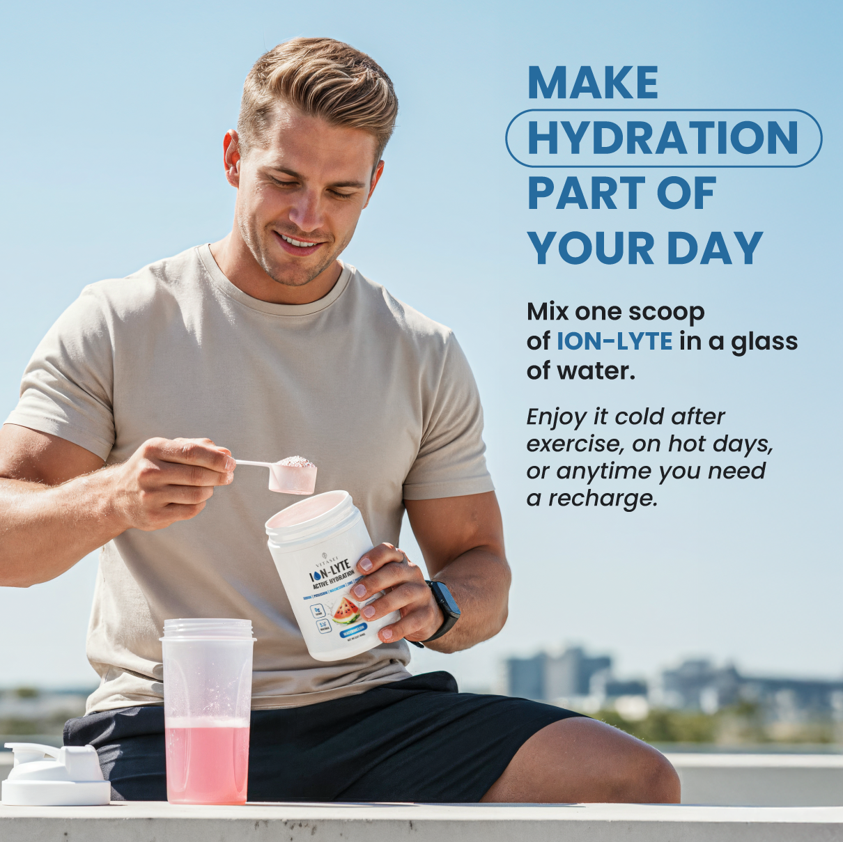 ION-LYTE Active hydration | 5 Essential electrolytes for fast hydration & energy