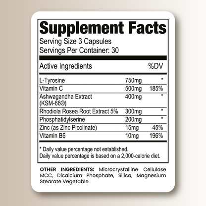CORTILITE – adaptogens with Ashwagandha KSM-66® for clarity, calm energy & balance