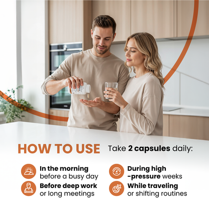 CORTILITE – adaptogens with Ashwagandha KSM-66® for clarity, calm energy & balance