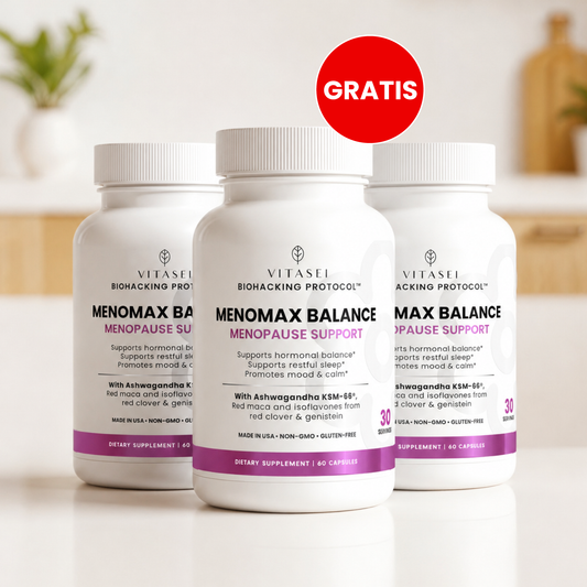 Menomax Balance Pay 2 Get 3 - Menopause Support, Hormonal Balance, Calm & Nighttime Comfort*