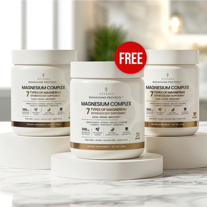 Magnesium Total Care Pay 2 Get 3 | 7 Types of Magnesium for Calm, Focus and Recovery