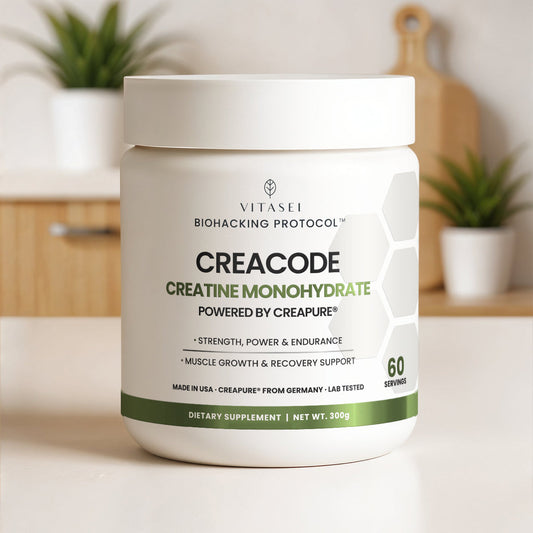 CREACODE Creatine Monohydrate | with Creapure® for Strength, Power & Recovery