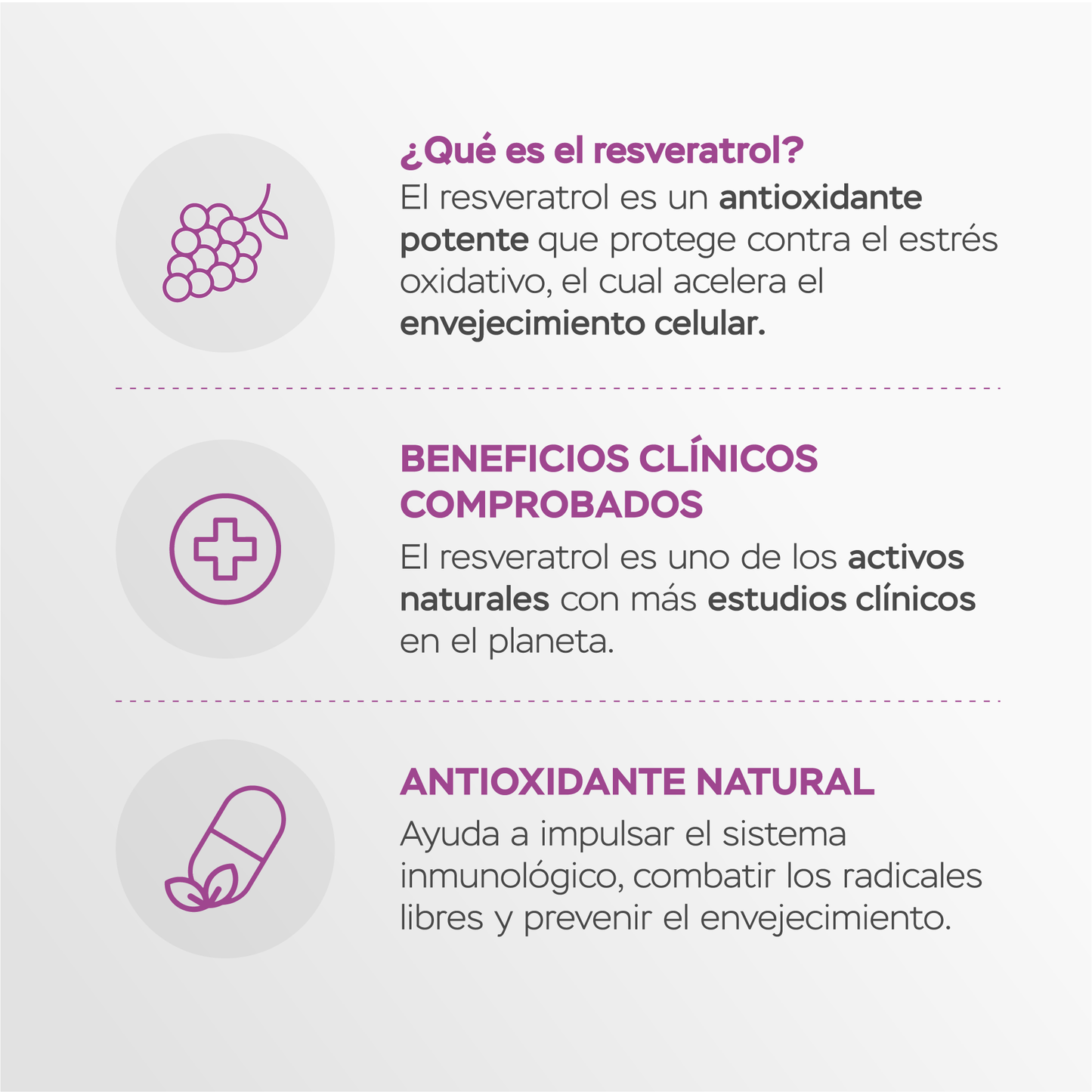 Péptidos de colágeno con resveratrol y ácido hialurónico - sabor a coco