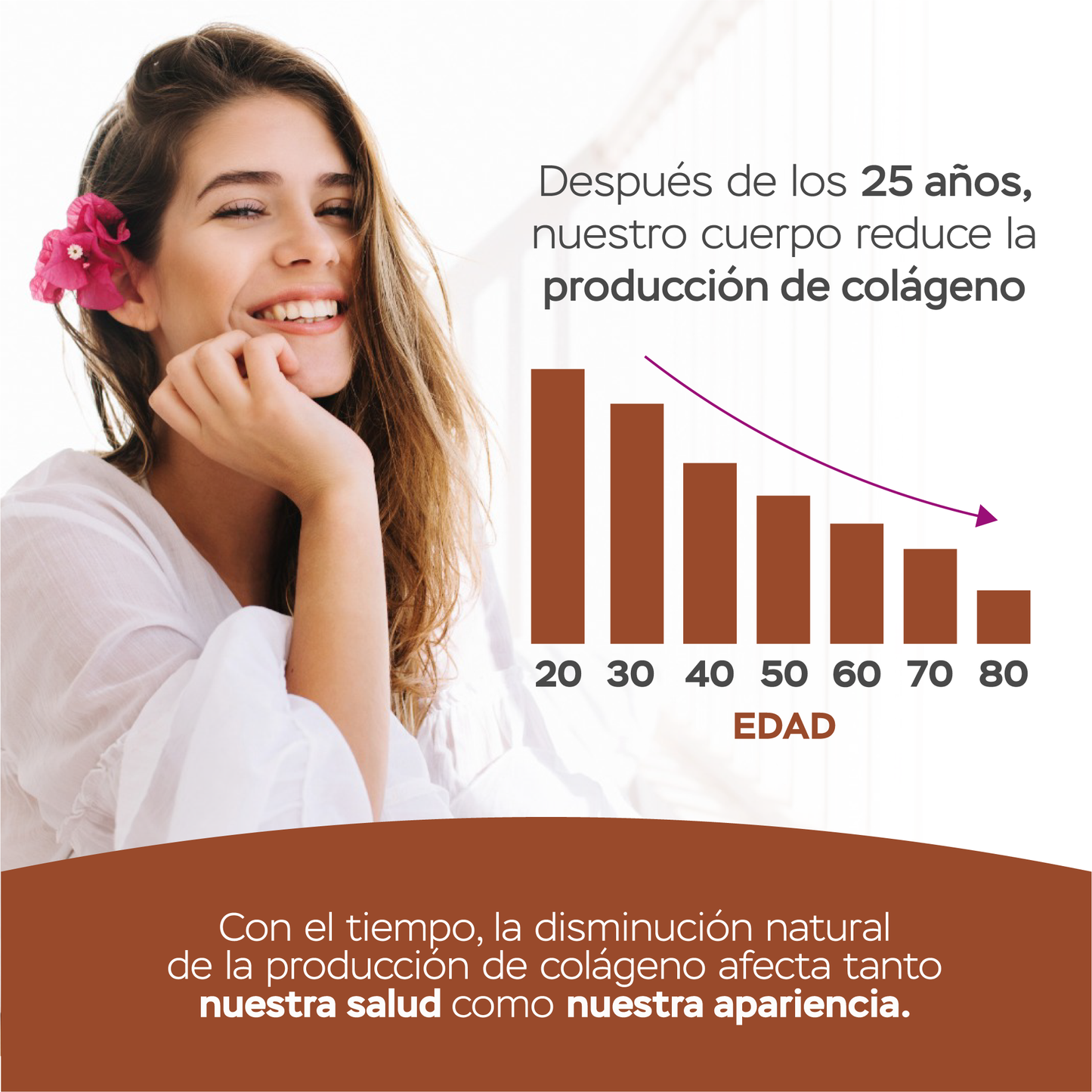 Péptidos de colágeno con resveratrol y ácido hialurónico - chocolate