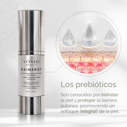 OXINERGY DÚO - mascarilla oxigenante + crema con prebióticos
