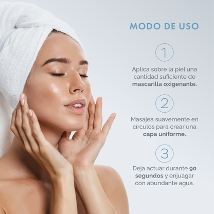 OXINERGY DÚO - mascarilla oxigenante + crema con prebióticos