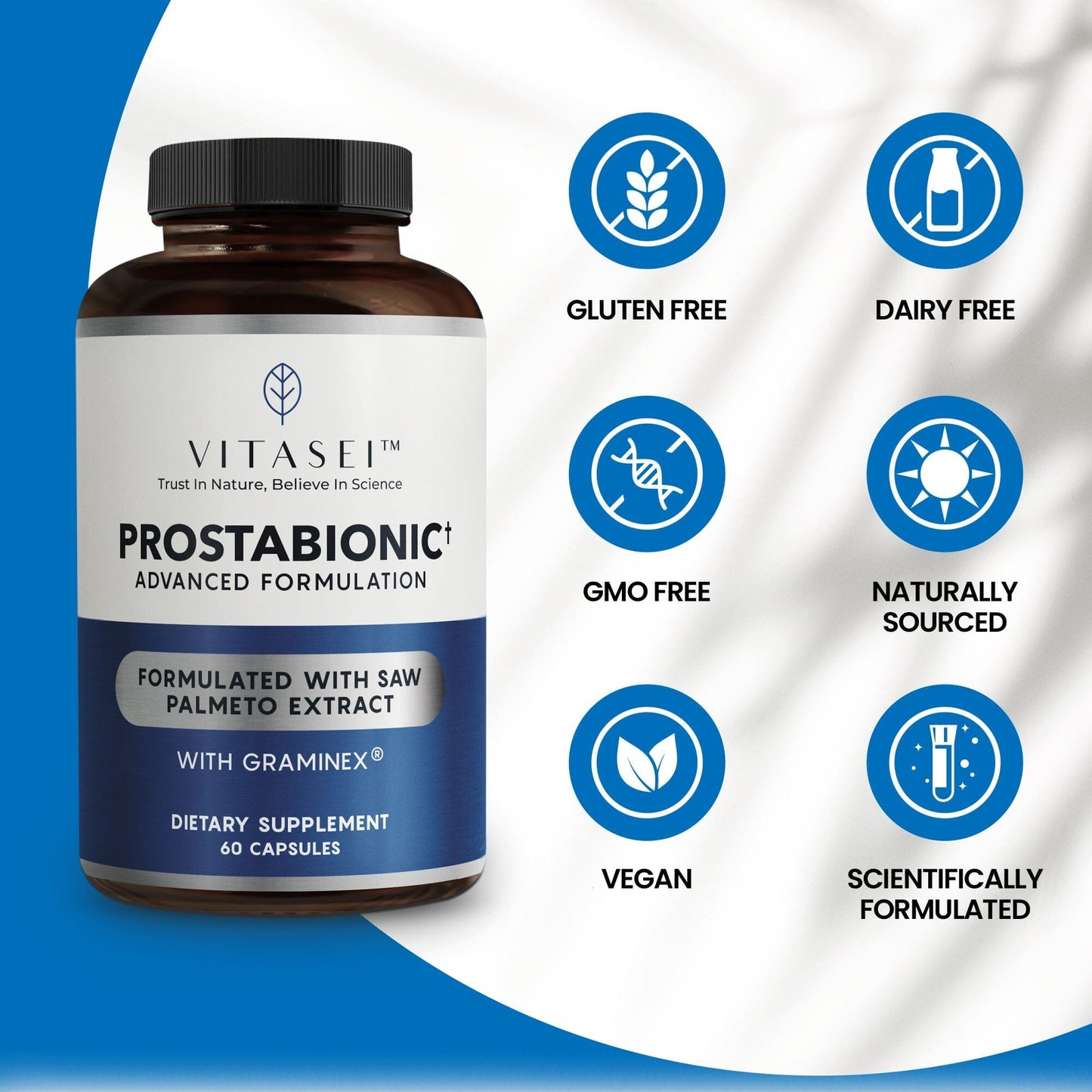 Bundle buy 2 Prostabionic prostate support with graminex and get 1 Prostabionic free