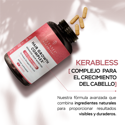 Kerabless Hair Growth Complex - crecimiento capilar y anti caída
