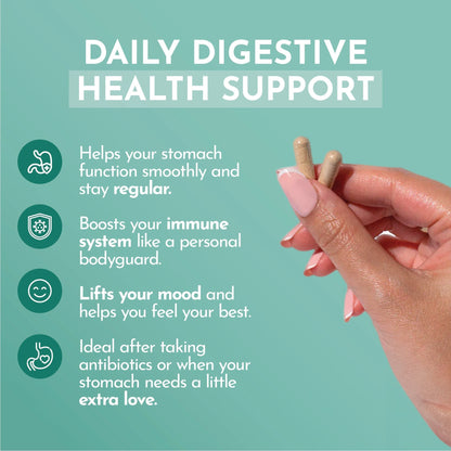 Happy Flora — Probiotic Supplement with 170 billion CFU for a Healthy Gut