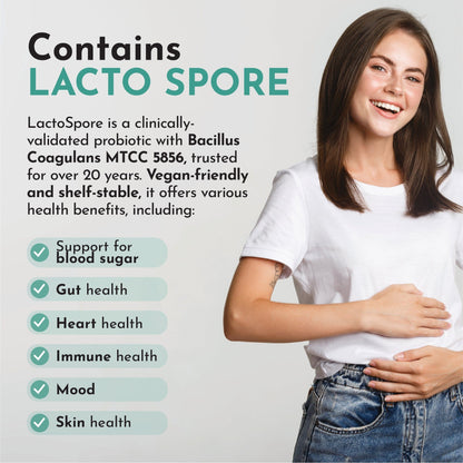 Happy Flora — Probiotic Supplement with 170 billion CFU for a Healthy Gut