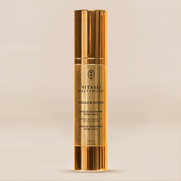 Serum Anti Envejecimiento con Células Madre Para Cuello y Escote