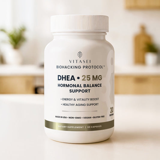 DHEA 25 mg – Hormonal Balance, Vitality & Healthy Aging Advanced Formula