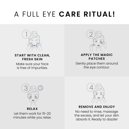 Buy 2 black gold firming eyemask patch with caviar and collagen crystals and gen 1 FREE