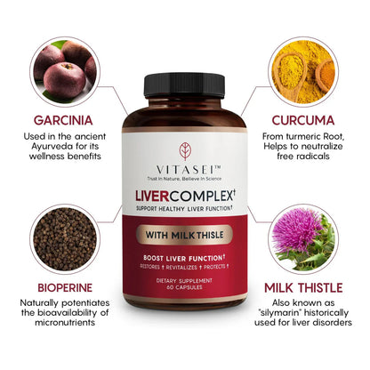 Bundle Happy Flora for a healthy gut + Livercomplex for liver support