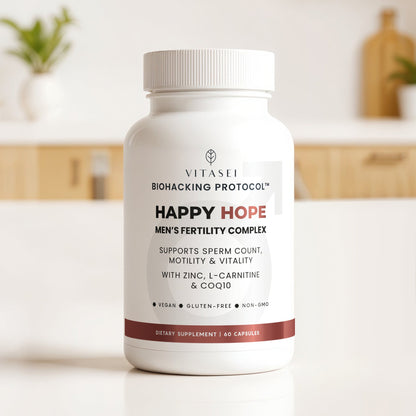 Happy Hope – Men’s Fertility Complex with Zinc, L-Carnitine & CoQ10