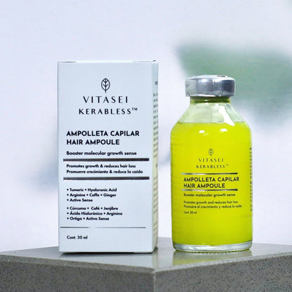 Hair Booster with Capilia Longa Stem Cells + Capillary Ampoule + Kerabless Hair Growth Complex
