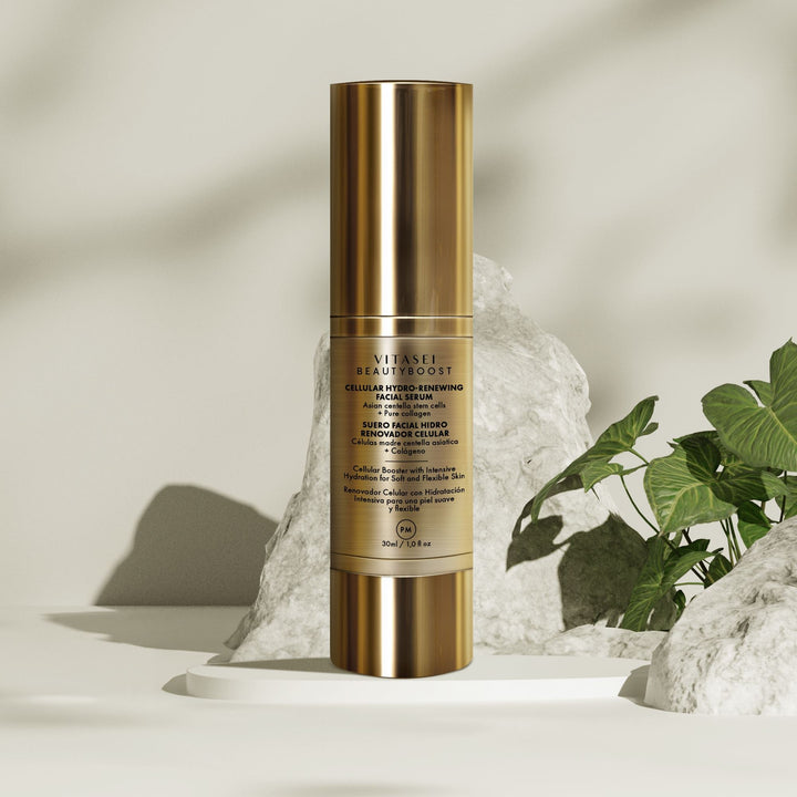 NIGHT FACIAL SERUM WITH COTTON STEM CELLS + COLLAGEN