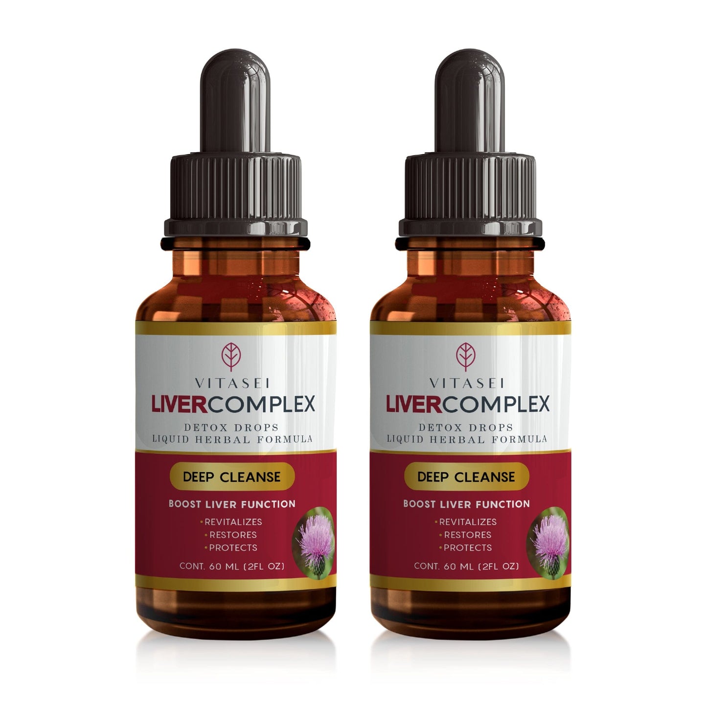 LIVER COMPLEX DROPS CLEANSE DETOX AND REPAIR WITH MILK THISTLE