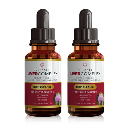 LIVER COMPLEX DROPS CLEANSE DETOX AND REPAIR WITH MILK THISTLE