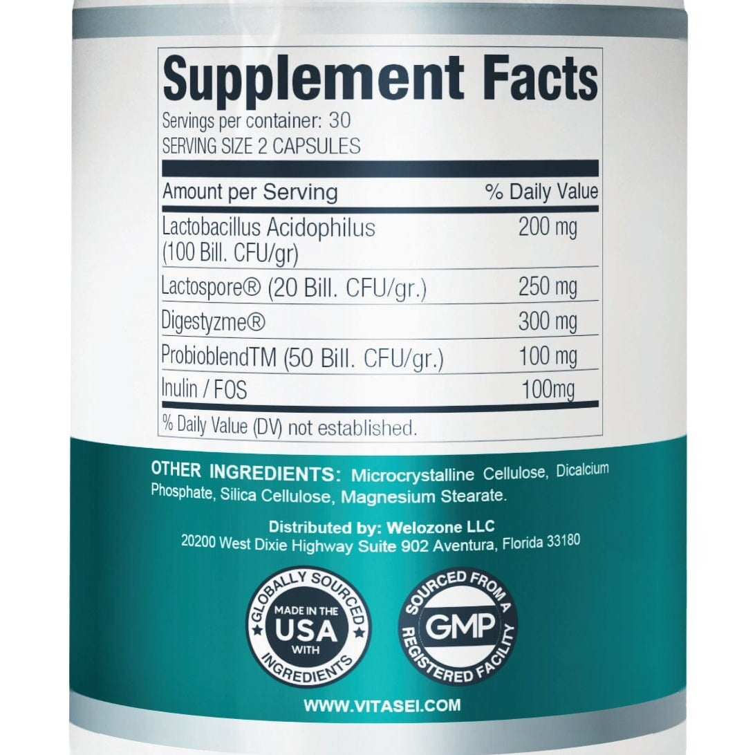 Happy Flora - Probiotic Supplement for a Healthy Gut
