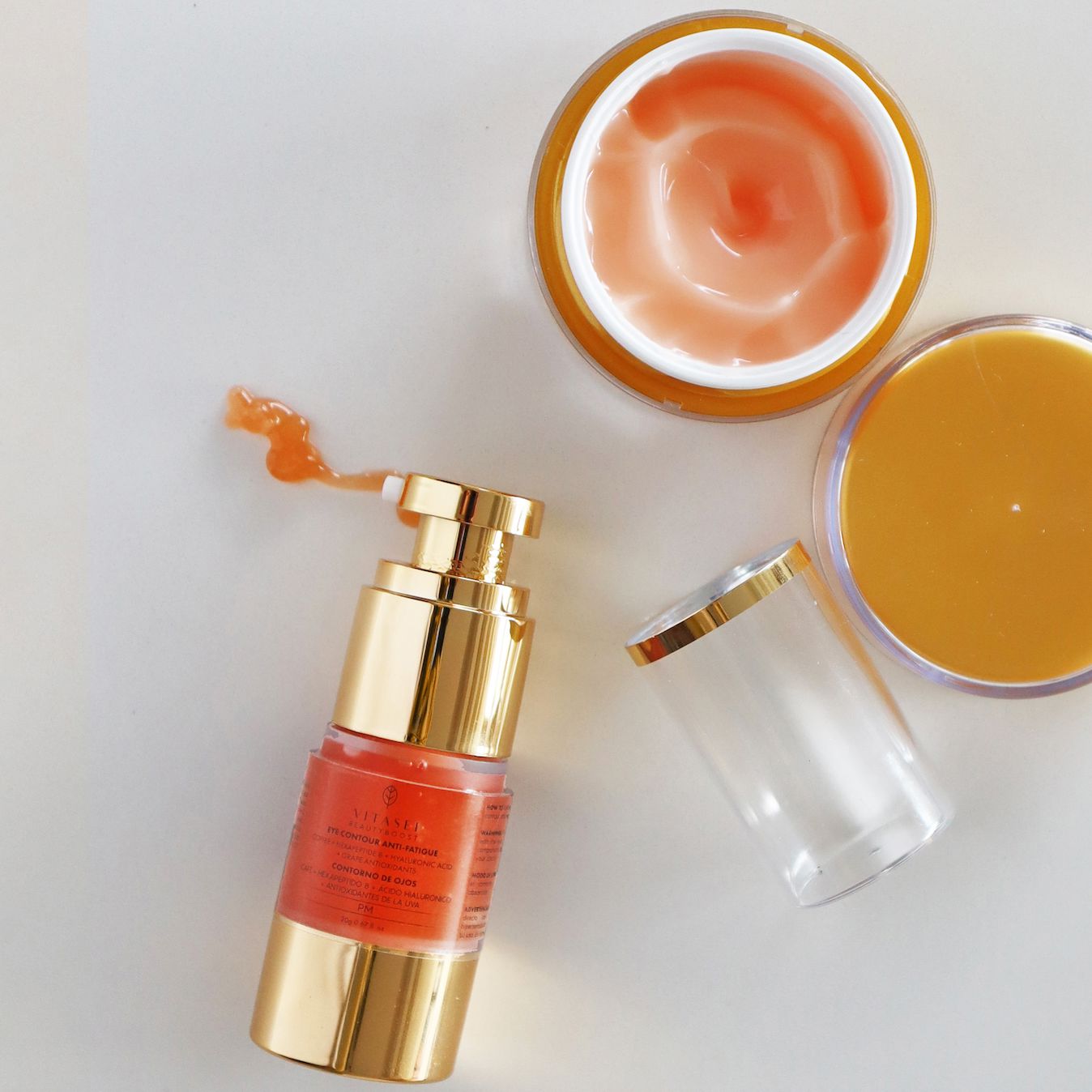 Caja Luxe Cuidado de Ojos: Contorno Día y Noche con Células Madre y Cafeína