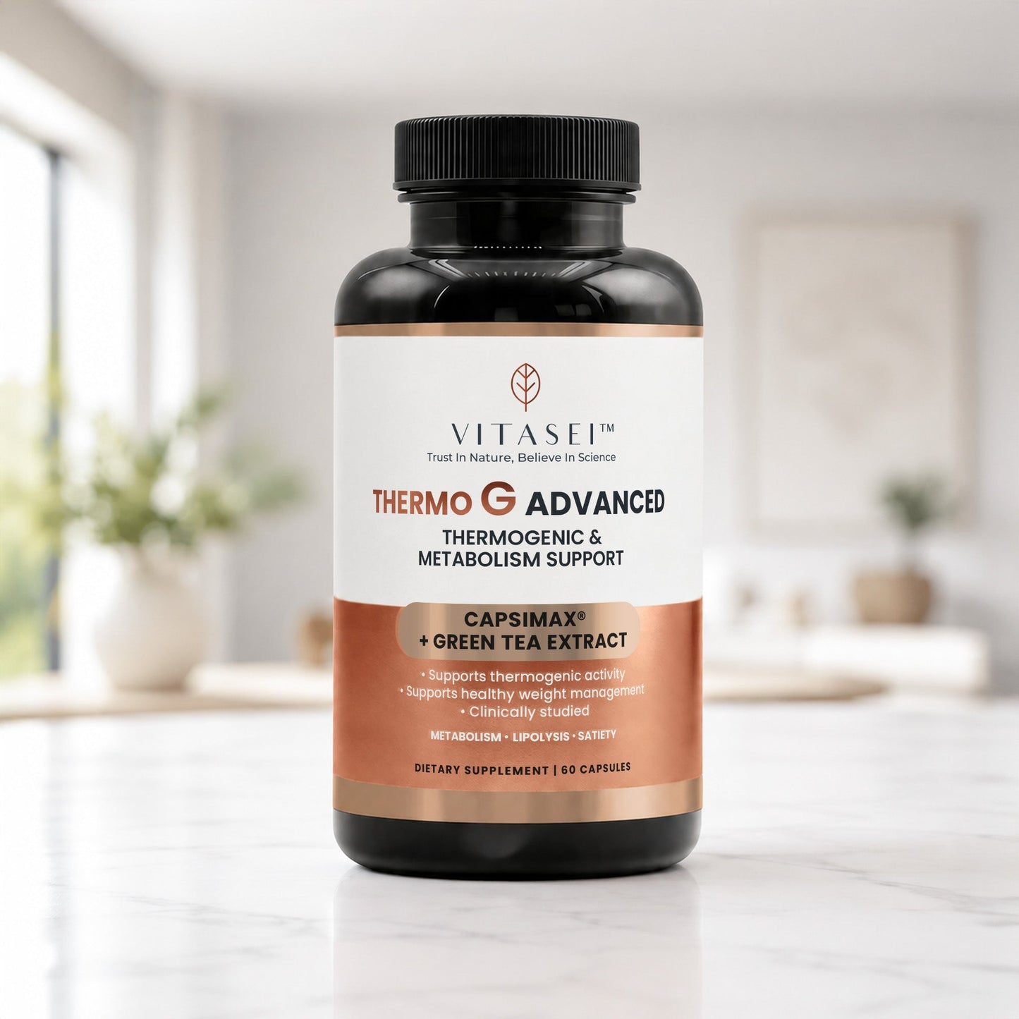 Thermo G Advanced with Capsimax - Thermogenic & Metabolism Support