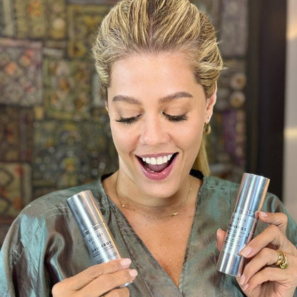 Oxinergy Oxygenating Charcoal Mask + Cream with Prebiotics + Neck And Decollette Stem Cells Serum