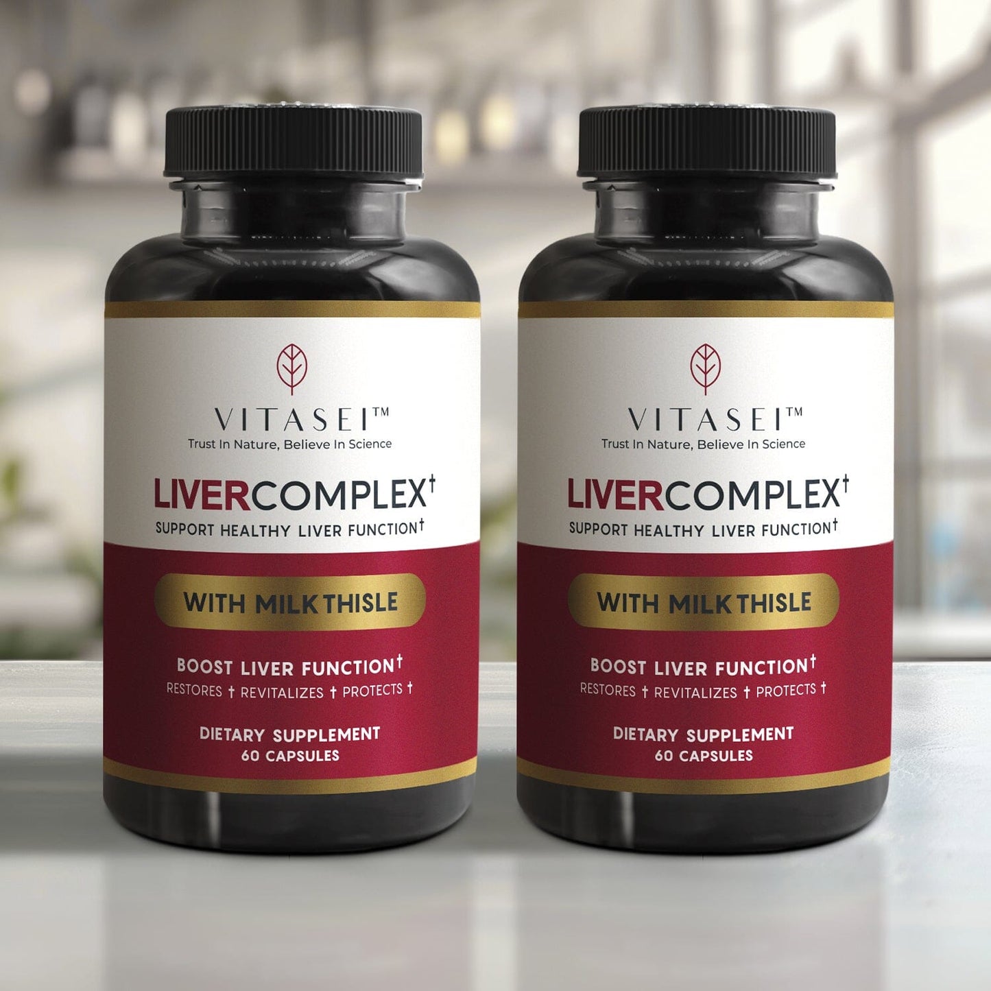 LiverComplex with milk thistle for liver protection and support