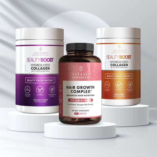Colágeno coco + sin sabor + GRATIS Kerabless Hair Growth Complex