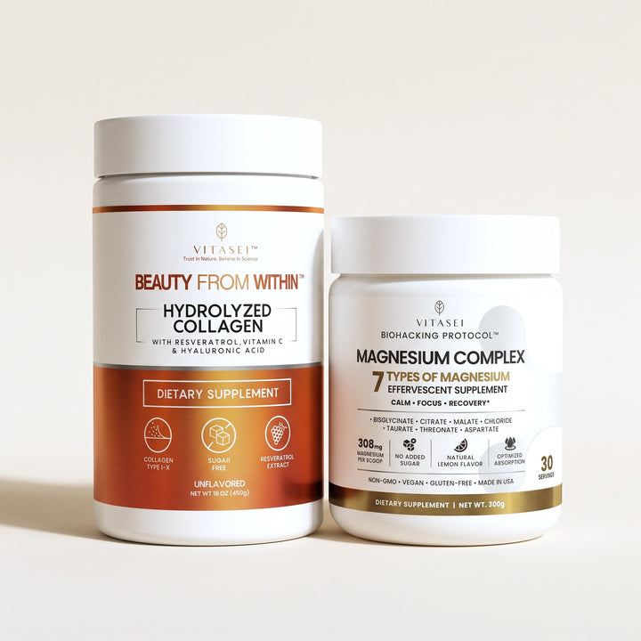 Collagen Peptides Unflavored + Magnesium Total Care